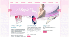 Desktop Screenshot of magic-cone.com