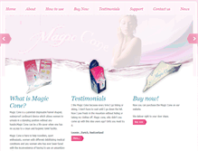 Tablet Screenshot of magic-cone.com